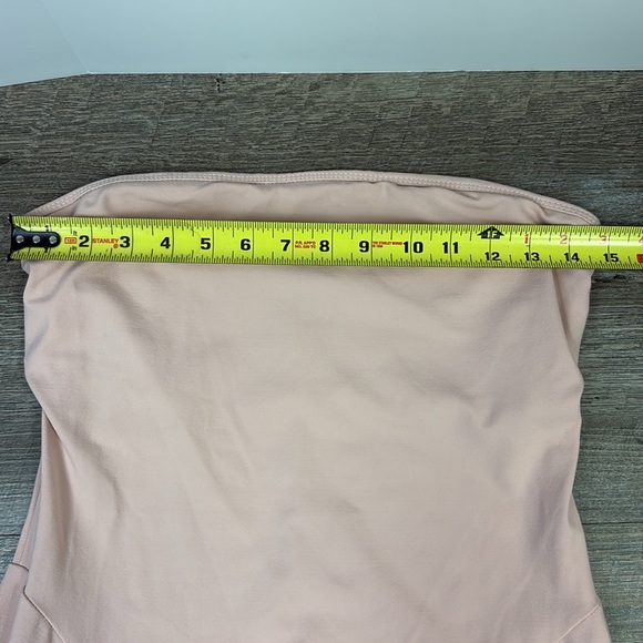 Susana Monaco Strapless High Low Dress -Blush Size Medium - Picture 12 of 13